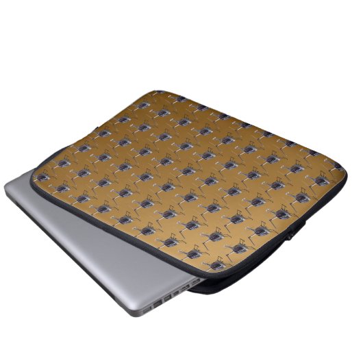 Hubschrauber-Notebook-Sieb Hubschrauber Tablet-Hül Laptopschutzhülle (Vorne Knopf)