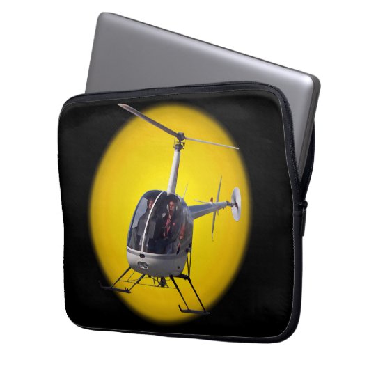Hubschrauber-Notebook-Sieb Hubschrauber Tablet-Hül Laptopschutzhülle (Vorderseite Links)
