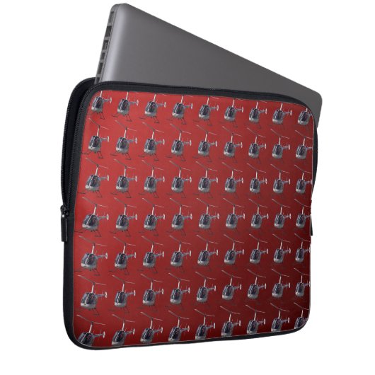 Hubschrauber-Notebook-Sieb Hubschrauber Tablet-Hül Laptopschutzhülle (Vorne Rechts)