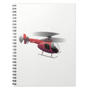 Hubschrauber Notizblock