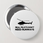Hubschrauber PILOT RUNWAYS Button (Vorne & Hinten)