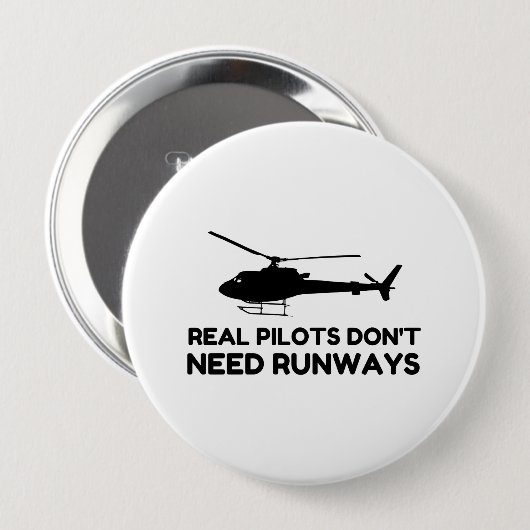 Hubschrauber PILOT RUNWAYS Button (Vorne & Hinten)