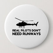 Hubschrauber PILOT RUNWAYS Button (Vorderseite)