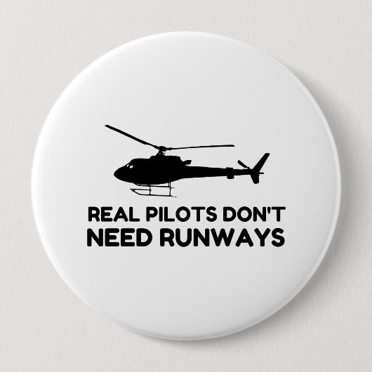 Hubschrauber PILOT RUNWAYS Button (Vorderseite)