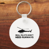 Hubschrauber PILOT RUNWAYS Schlüsselanhänger (Vorderseite)