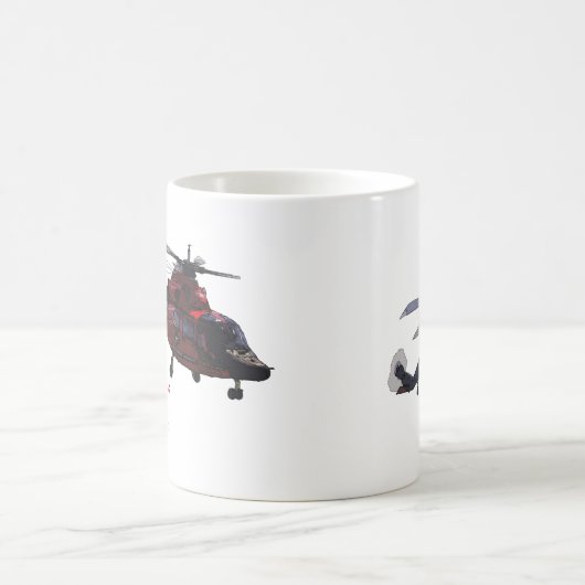 Hubschrauber-Piloten: Nirgendwo fliegen Kaffeetasse (Mittel)