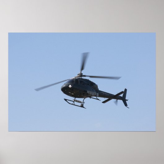 Hubschrauber Poster (Vorne)