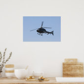 Hubschrauber Poster (Küche)