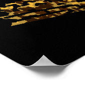 Hubschrauber Puffball Mushroom Poster (Ecke)