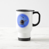 Hubschrauber-Reisebecher-Tasse Chopper-Kaffeebeche