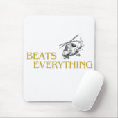 Hubschrauber schlagen alles mousepad (Mit Mouse)