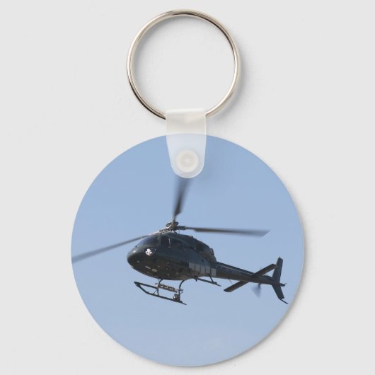 Hubschrauber Schlüsselanhänger (Vorderseite)