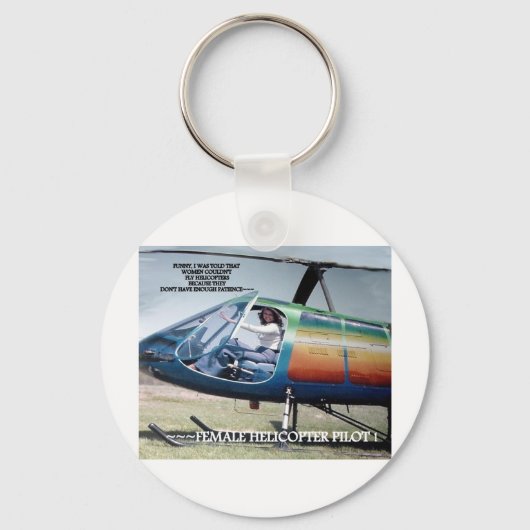 Hubschrauber Schlüsselanhänger (Vorderseite)