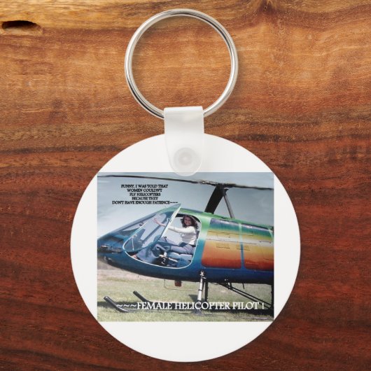 Hubschrauber Schlüsselanhänger (Vorderseite)
