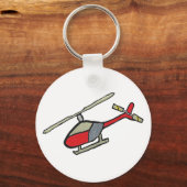 Hubschrauber Schlüsselanhänger (Rückseite)
