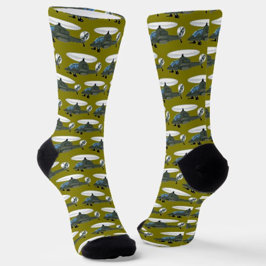 HUBSCHRAUBER SOCKEN (Gewinkelt)
