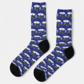 HUBSCHRAUBER SOCKEN (Linkes Detail)