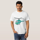 Hubschrauber T-Shirt (Vorne ganz)