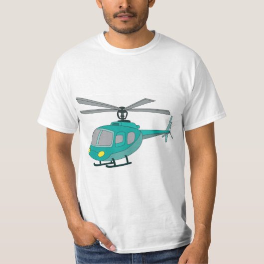Hubschrauber T-Shirt (Vorderseite)