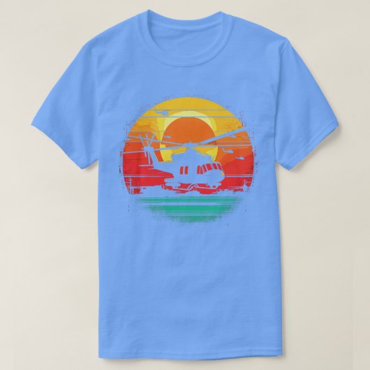 Hubschrauber T-Shirt (Design vorne)