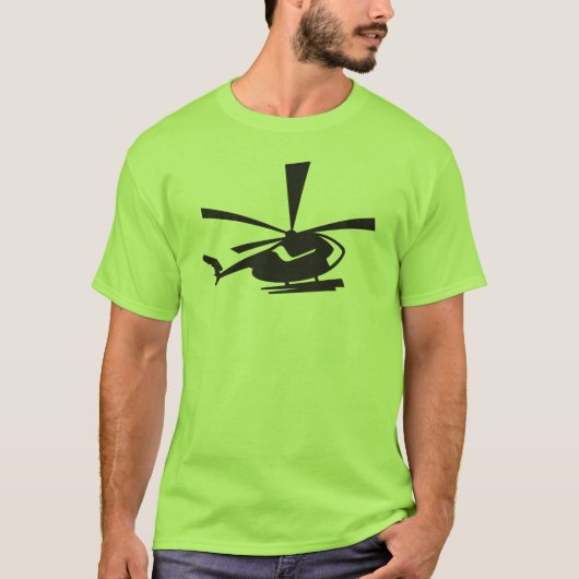 Hubschrauber T-Shirt (Vorderseite)
