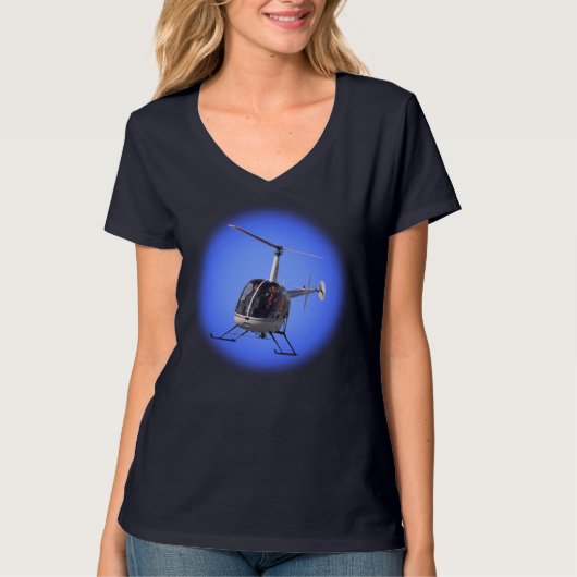 Hubschrauber T - Shirt Cool Chopper T-Shirts (Vorderseite)