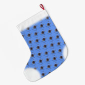 Hubschrauber Weihnachtsbaum Strumpf Hubschrauber S Großer Weihnachtsstrumpf (Rückseite (Hängend))