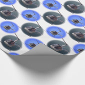 Hubschrauber-Wrapping Paper Chopper Weihnachtspapi Geschenkpapier (Ecke)