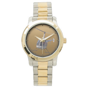 Hubschrauberbeobachter Cool Flug Helikopter Armban Armbanduhr