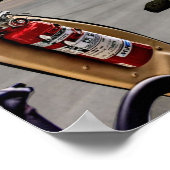 Hubschraubercockpit Poster (Ecke)