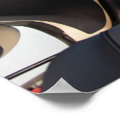 Hubschraubercockpit Poster (Ecke)