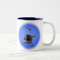 Hubschraubercoffee Cup Flying Chopper Tasse Brille