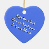 Hubschrauberdekoration Personalisierter Chopper De Keramikornament (Hinten)