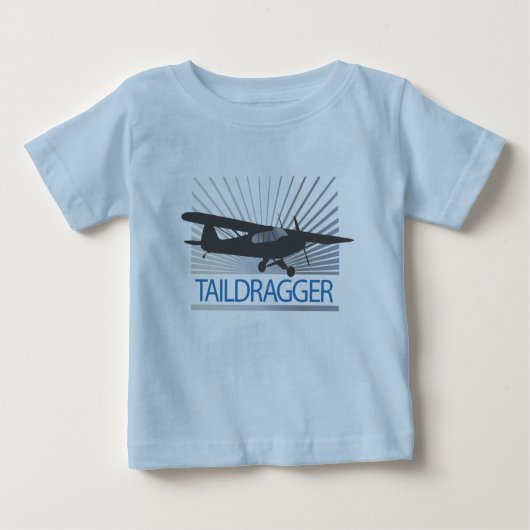 Hubschrauberflugzeug Baby T-shirt (Vorderseite)
