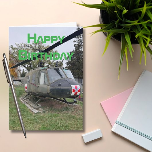 Hubschrauberflugzeug, Coole Luftfahrt - Geburtstag Karte