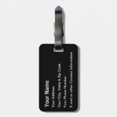 Hubschrauberflugzeug Gepäckanhänger (Rückseite vertikal)