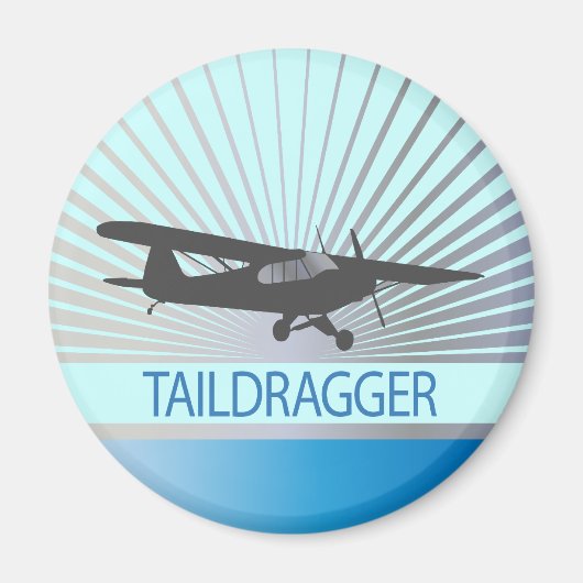 Hubschrauberflugzeug Magnet (Vorne)