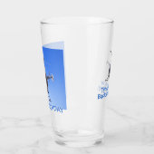 Hubschrauberglas Personalisierter Chopper Brille Glas (Links)