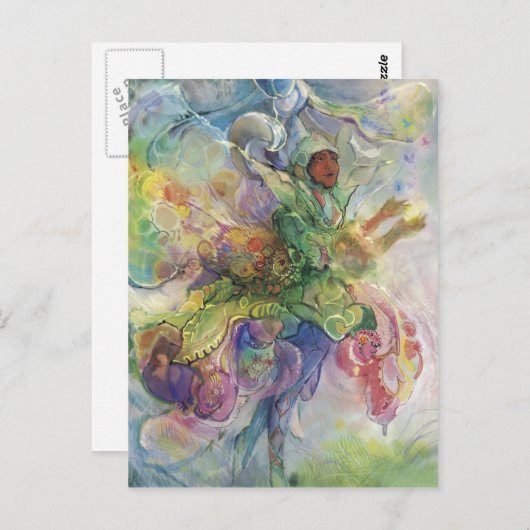 Hubschrauberhut*** Postkarte (Vorne/Hinten)