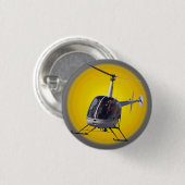 Hubschrauberknopf / Cooler Hubschrauberknopf Butto Button (Vorne & Hinten)