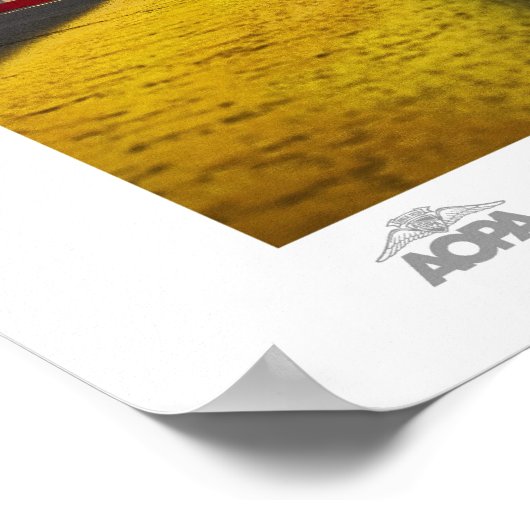 Hubschrauberlandung in der NYC-Galerie Poster (Ecke)