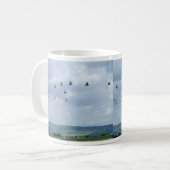 Hubschrauberluftparade Kaffeetasse (Vorderseite Links)