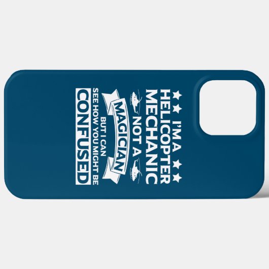 Hubschraubermechanik Case-Mate iPhone Hülle (Rückseite (Horizontal))