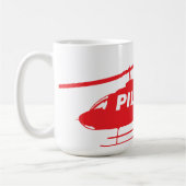 Hubschrauberpilot Kaffeetasse (Links)