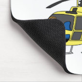 Hubschrauberpilot Mousepad (Ecke)
