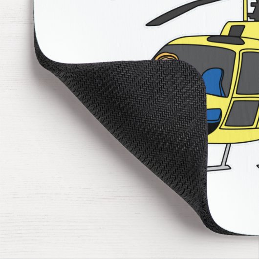 Hubschrauberpilot Mousepad (Ecke)