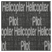Hubschrauberpilot Stoff (Muster)