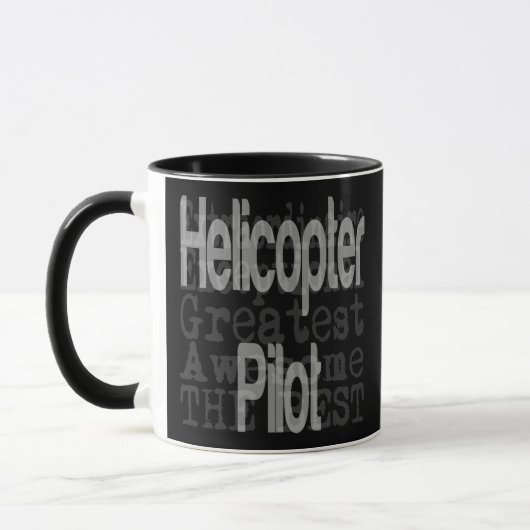 Hubschrauberpilot Tasse (Links)