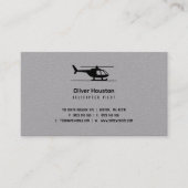 Hubschrauberpilot | Transport Visitenkarte (Vorderseite)