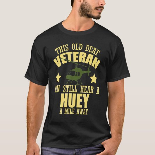 Hubschrauberpilot Vietnam hört eine riesige Meile T-Shirt (Vorderseite)